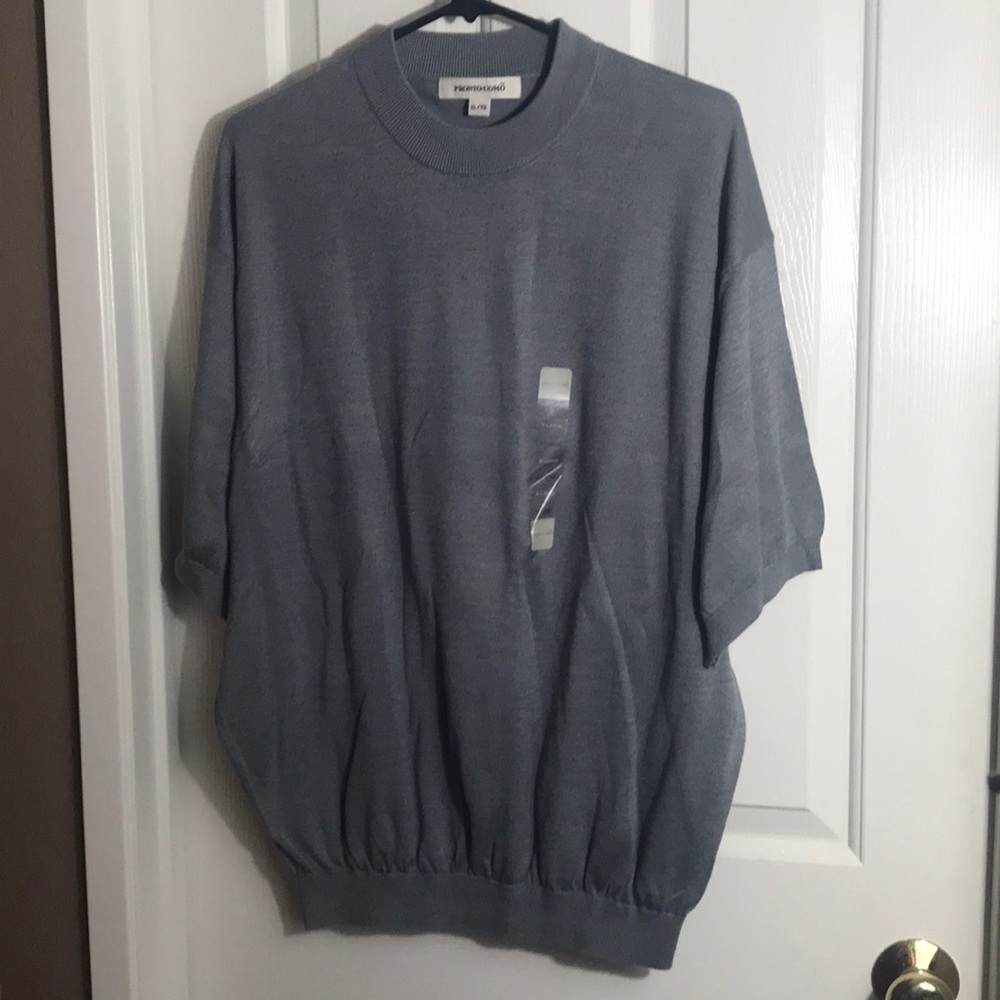 Men's XL New Pronto-Uomo Gray sweater